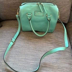 Aqua Kate Spade Purse